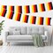 G128 Germany German Bunting Banner | Flag 8.2 x 5.5 Inch, Full String 33 Feet | Printed 150D Polyester, Decorations For Bar, School, Festival Events Celebration